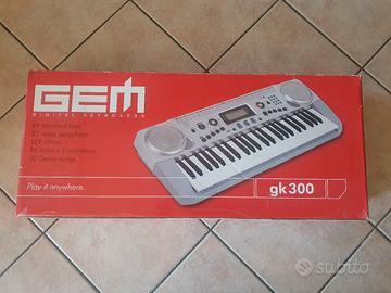 GEM tastiera digitale Keyboard Gk 300 +custodia