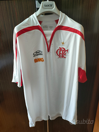 Maglia bianca calcio Flamengo Olympikus