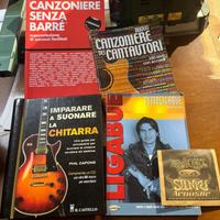 Set libri impara a suonare la chitarra