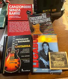 Set libri impara a suonare la chitarra