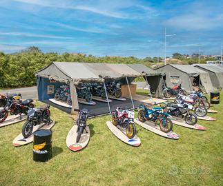 Tende da accampamento militare