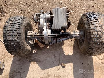 Cambio con ruote per trattorino castelgarden