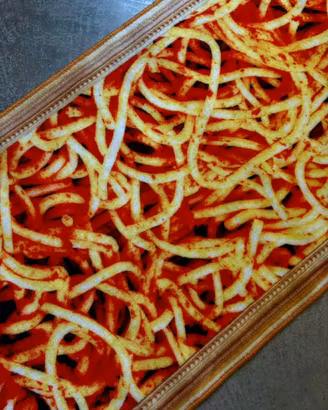 Tappeto Spaghetti | Toiletpaper home | Seletti