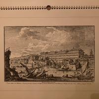 Collezione di 12 stampe di Roma di Giuseppe Vasi