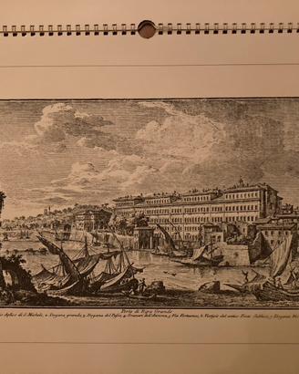 Collezione di 12 stampe di Roma di Giuseppe Vasi