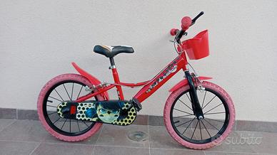 Bicicletta Miraculous Ladybug 16pollici originale