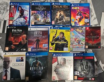 Giochi playstation 4,ps5,nintendo switch 