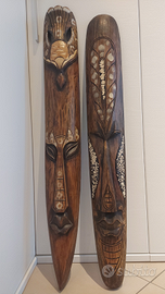 Maschere legno arte africana