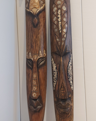 Maschere legno arte africana