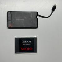 2 SSD samsung con lettore