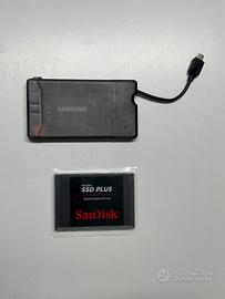 2 SSD samsung con lettore