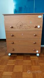Cassettiera Fasciatoio Baby Expert