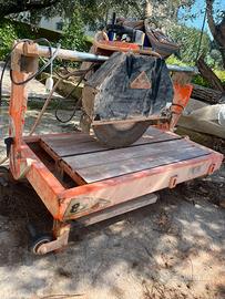 Sega circolare ad acqua diamantata per pietre