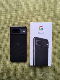 Google Pixel 8 256gb Nero + Cover Spigen nera