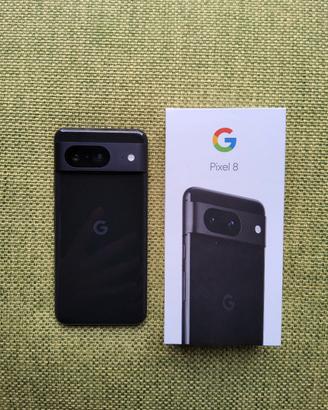 Google Pixel 8 256gb Nero + Cover Spigen nera