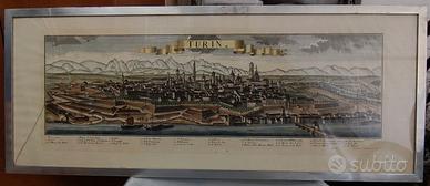 quadro d'autore primi 900 Torino antica