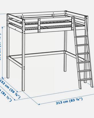 Letto a soppalco Stora Ikea
