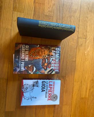 3 libri Dominique Lapierre