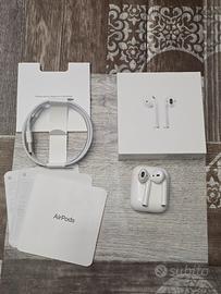 Apple AirPods 2ª gen con custodia ricarica