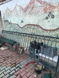 recinzione in ferro battuto 