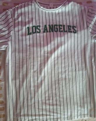 maglietta a righe Los Angeles 