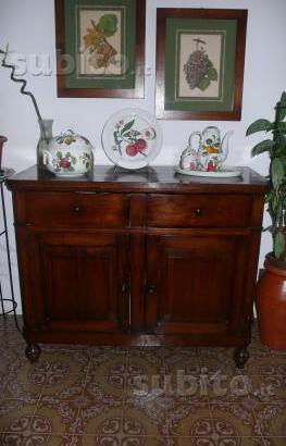 ANTIQUARIATO Cassettiera dispensa vecchia cucina