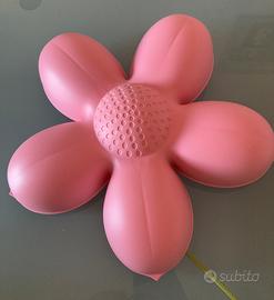 Lampada fiore rosa
