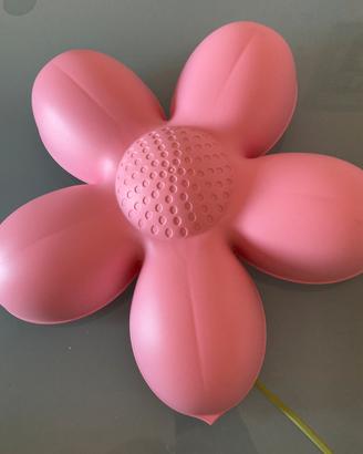 Lampada fiore rosa