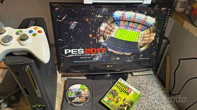 XBOX 360 ELITE + controllers + 3 giochi