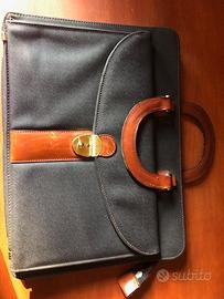 Borsa vintage porta documenti YKK