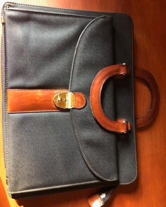 Borsa vintage porta documenti YKK