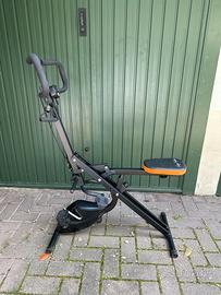 Total power body crunch + cyclette