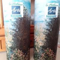 Bassetti 2 contenitori in cartone rigido NUOVI