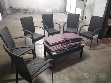 Sedie da esterno/giardino