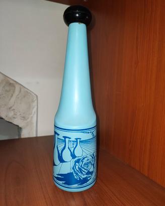 Bottiglia Salvador Dalì vintage modernariato a 70