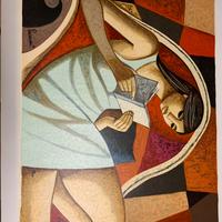 Ranucci serigrafia su tela