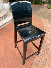 Sgabello con schienale Kartell