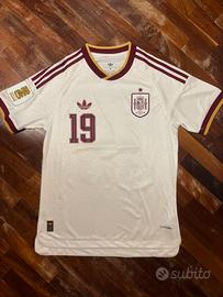 Maglia Spagna Lamine Yamal Bianca World Cup 2026