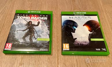 Tomb Raider e Halo 5 x XBox One