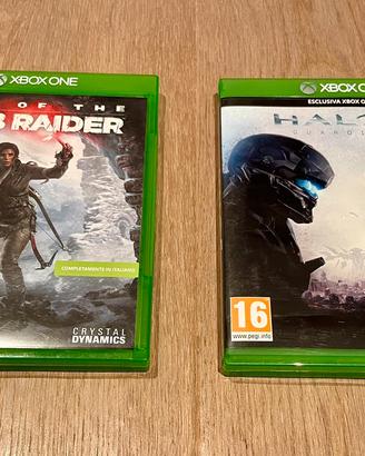 Tomb Raider e Halo 5 x XBox One
