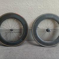 Ruote bici da pista alto profilo