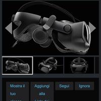 Steam valve index (PREZZO TRATTEBILE)