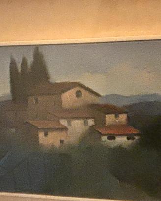 Dipinto Nino Tirinnanzi con autentica olio su tela