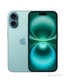 Iphone 16 128gb verde acqua