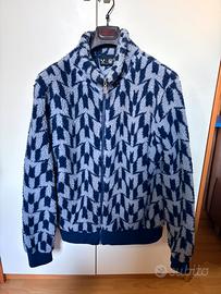 Giacca in pile Silsilk x messi- sherpa pattern L