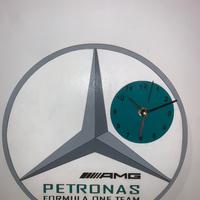 Orologio Mercedes formula 1 smalto all’acqua su le