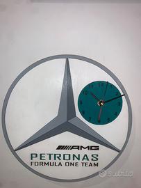 Orologio Mercedes formula 1 smalto all’acqua su le
