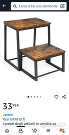 sgabello due gradini