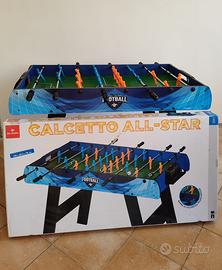 ⚽️🔥CALCIO BALILLA DAL NEGRO ALL STAR+ SCATOLA ORIG