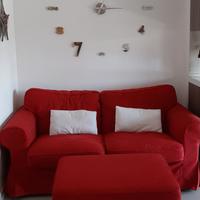 Divano 2 posti Ikea Ektorp rosso
